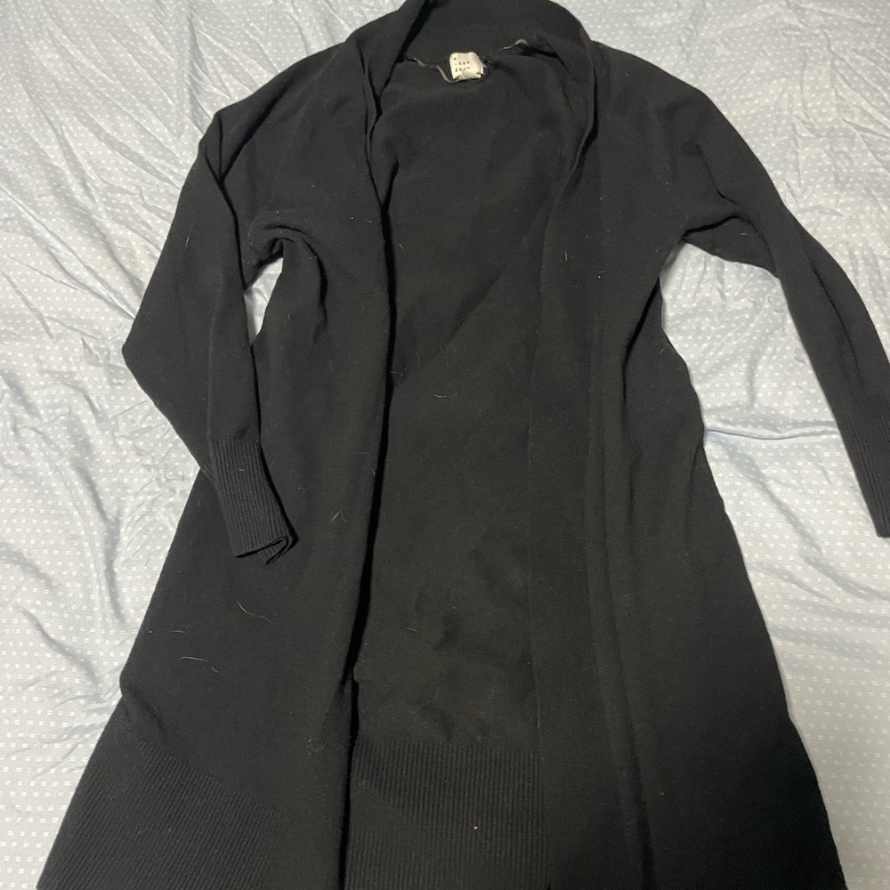 a new day Black Cardigan Sweater